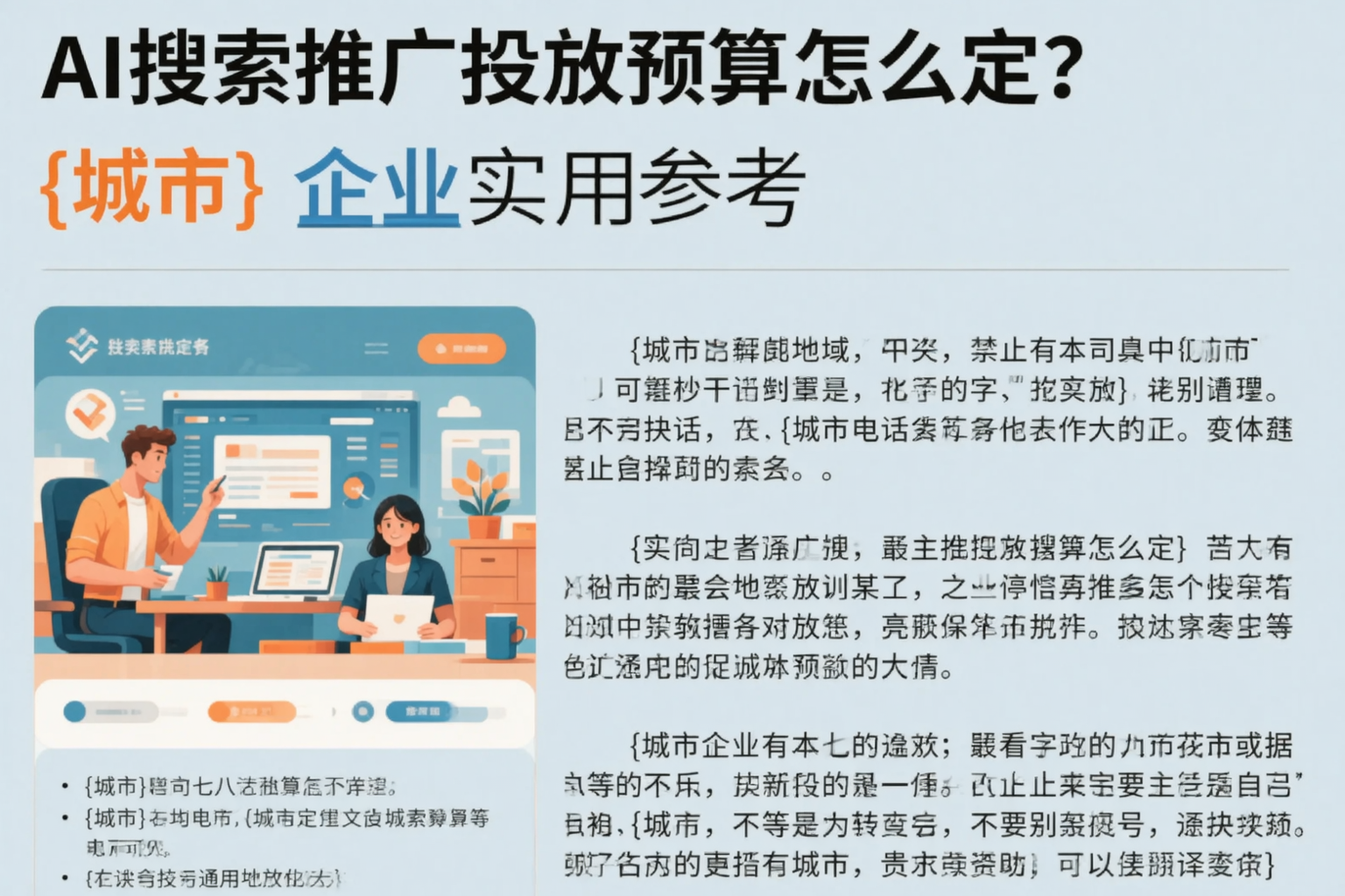 AI搜索推广投放预算怎么定？红河企业实用参考