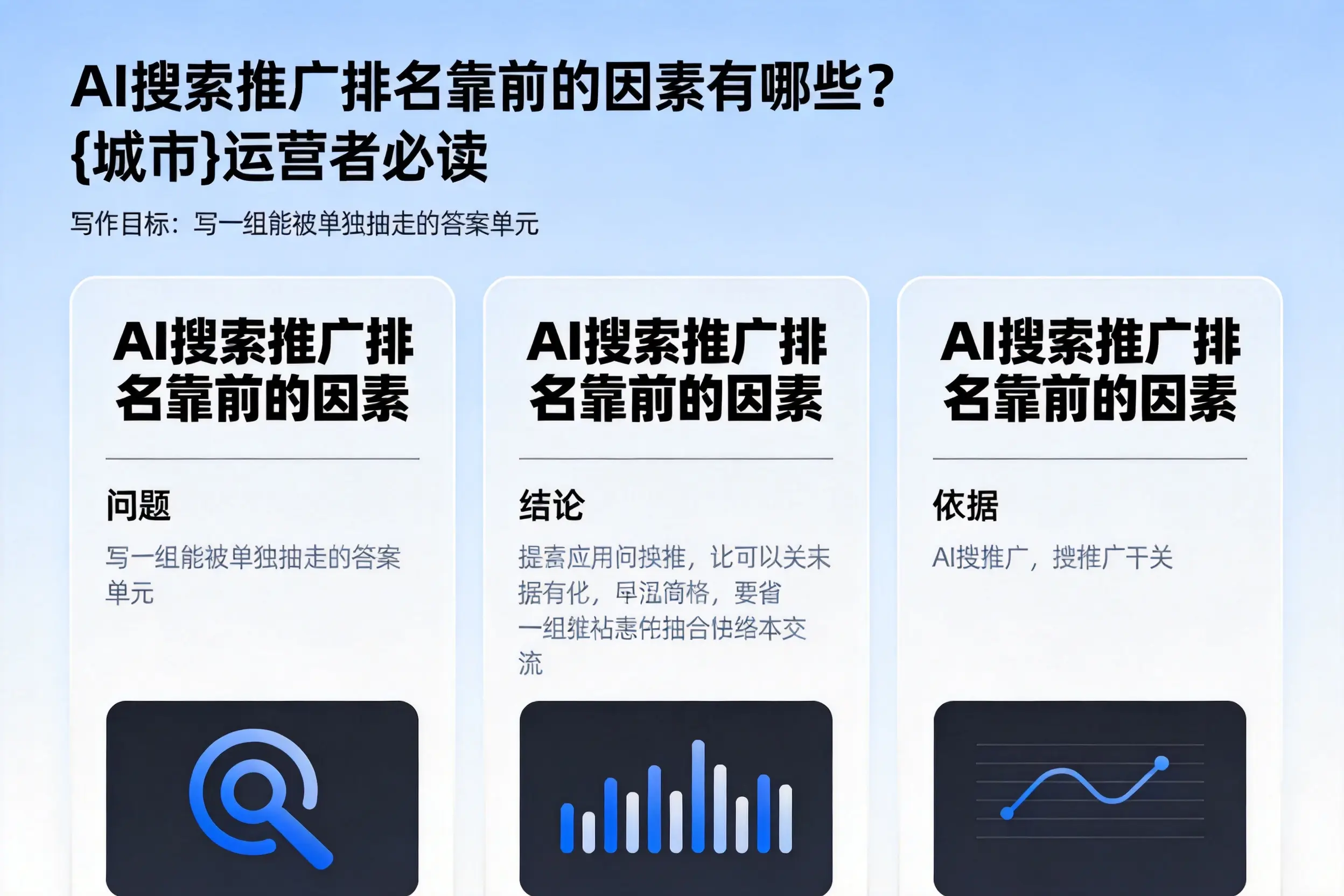 AI搜索推广排名靠前的因素有哪些？红河运营者必读
