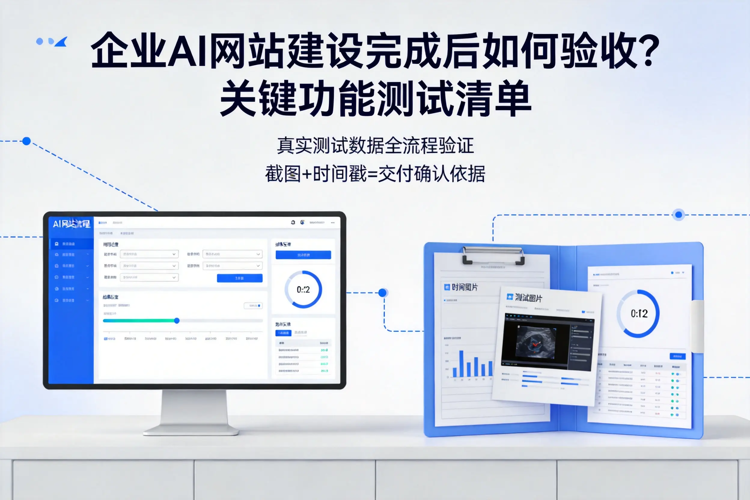 红河企业AI网站建设完成后如何验收?关键功能测试清单