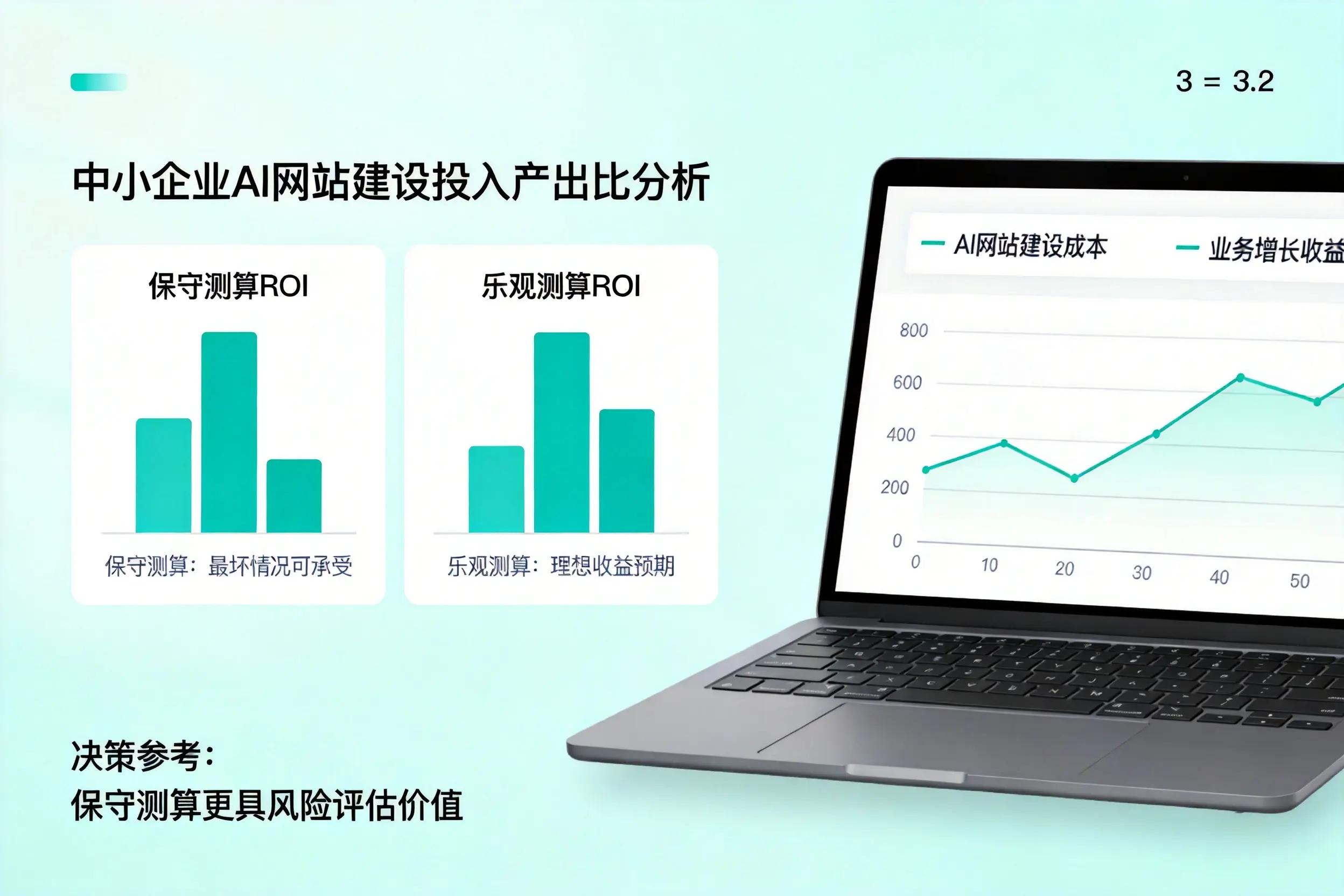 红河中小企业AI网站建设投入产出比怎么算？先看这份分析