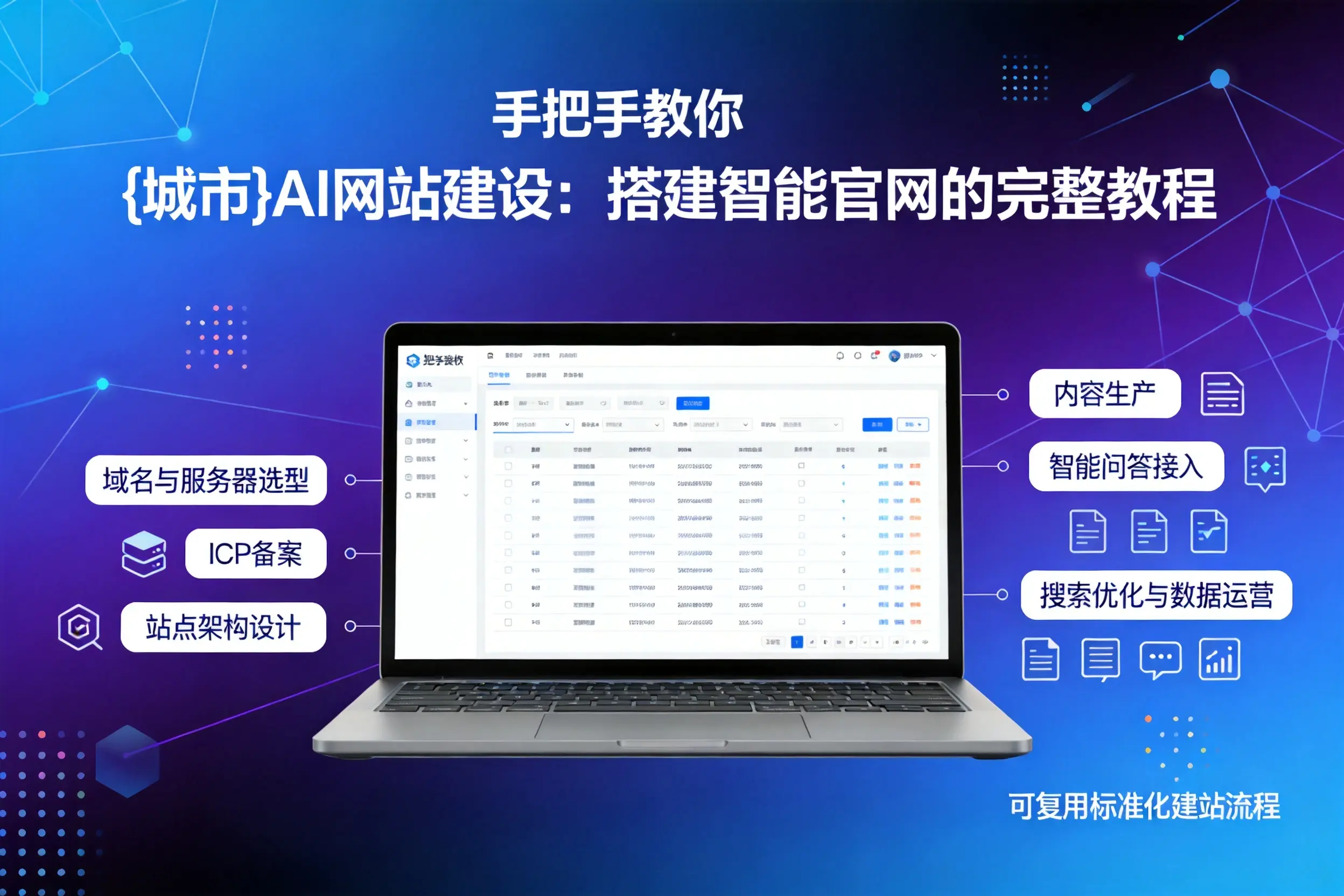 手把手教你红河AI网站建设：搭建智能官网的完整教程
