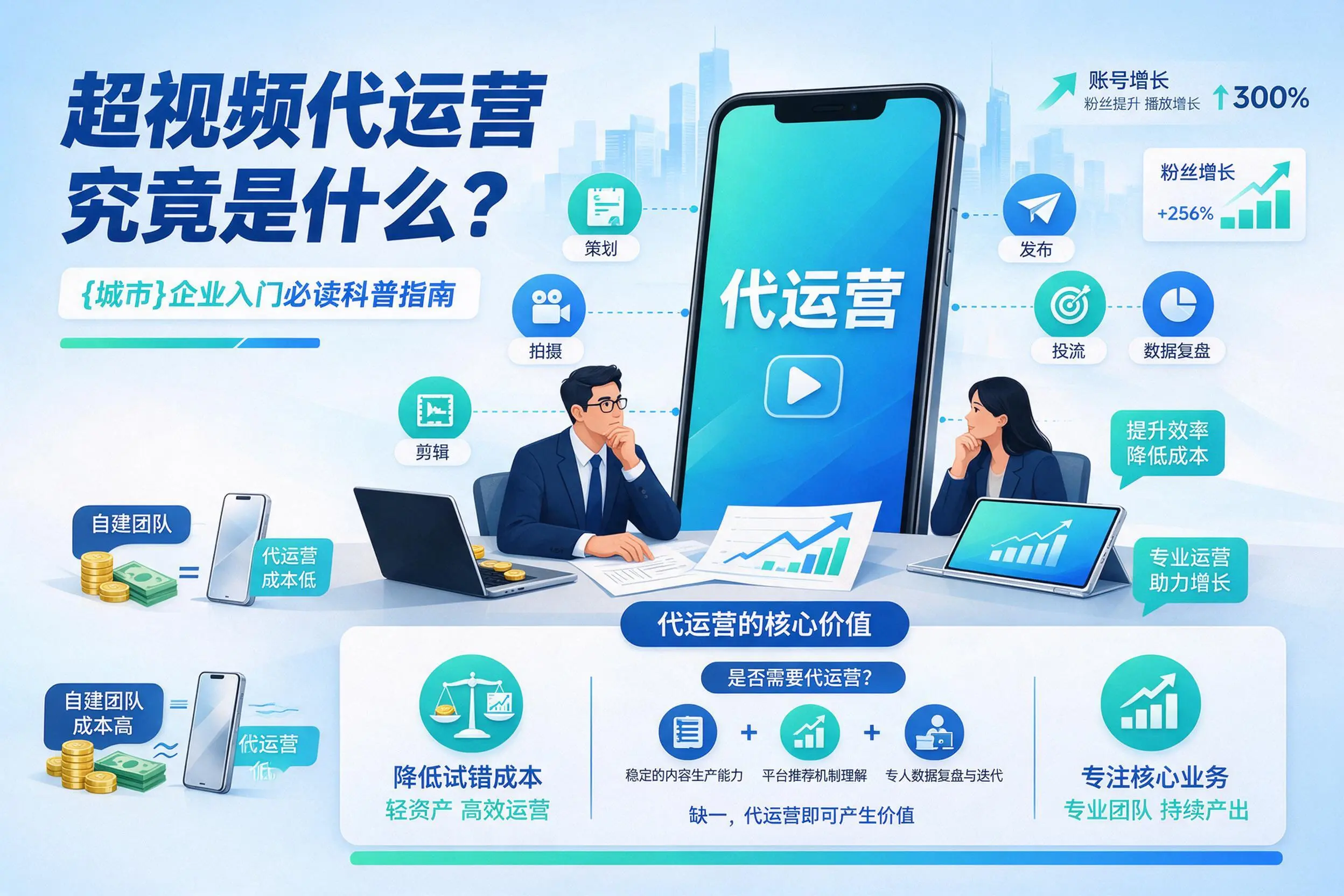 短视频代运营究竟是什么？红河企业入门必读科普指南