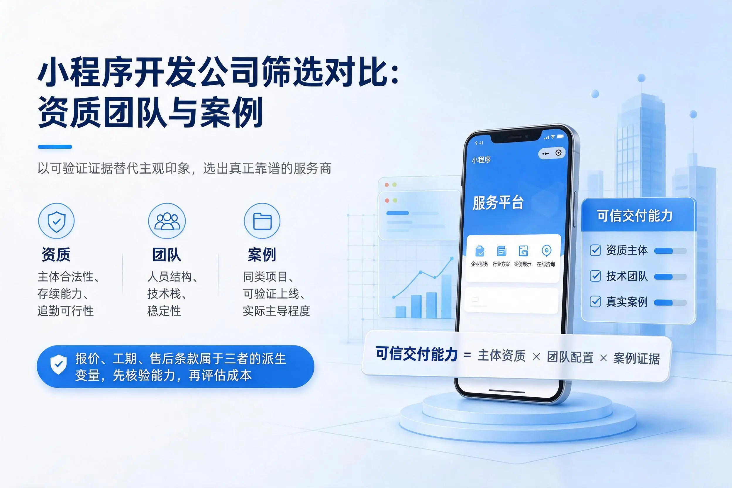 红河小程序开发公司筛选对比：资质团队与案例