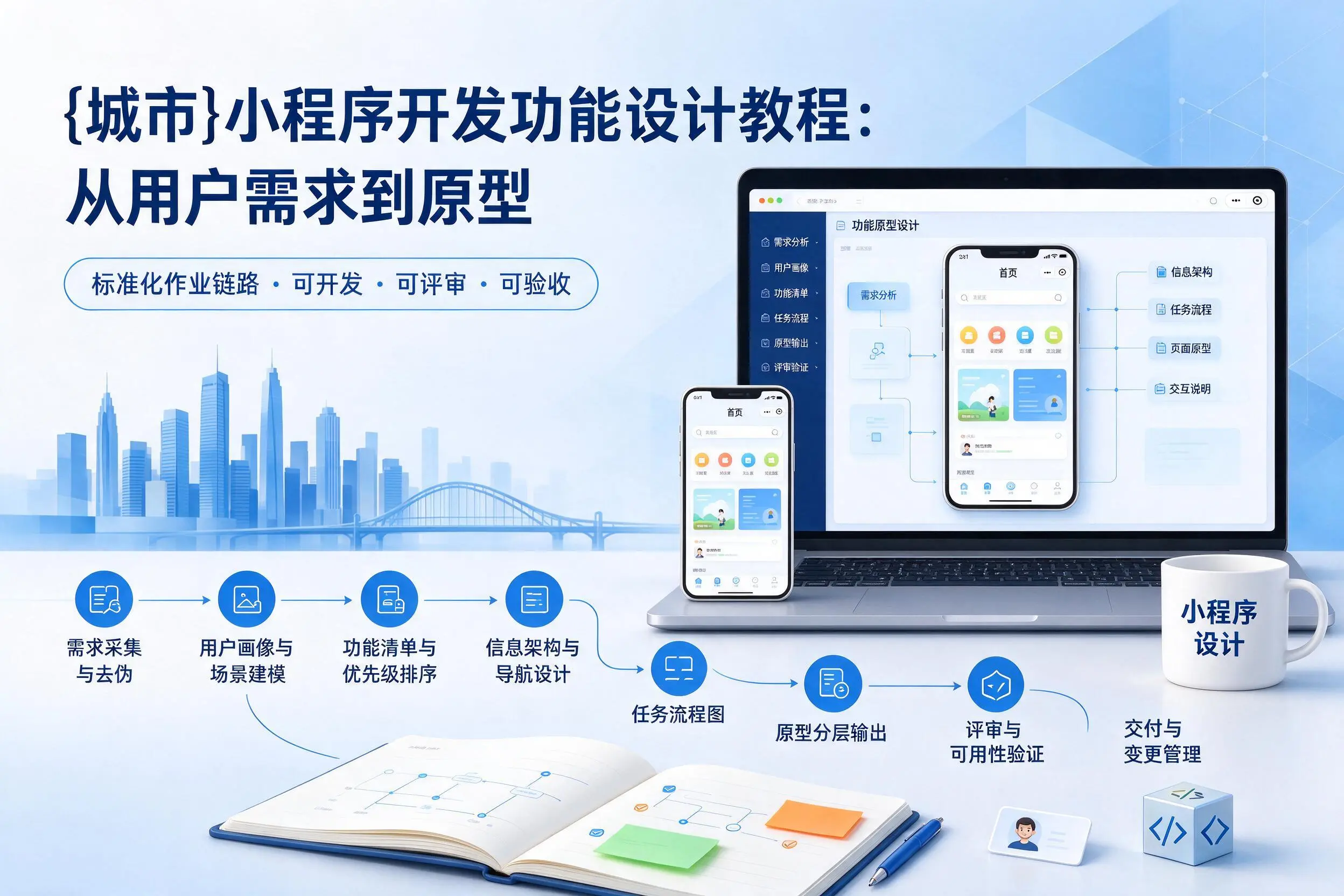 红河小程序开发功能设计教程：从用户需求到原型