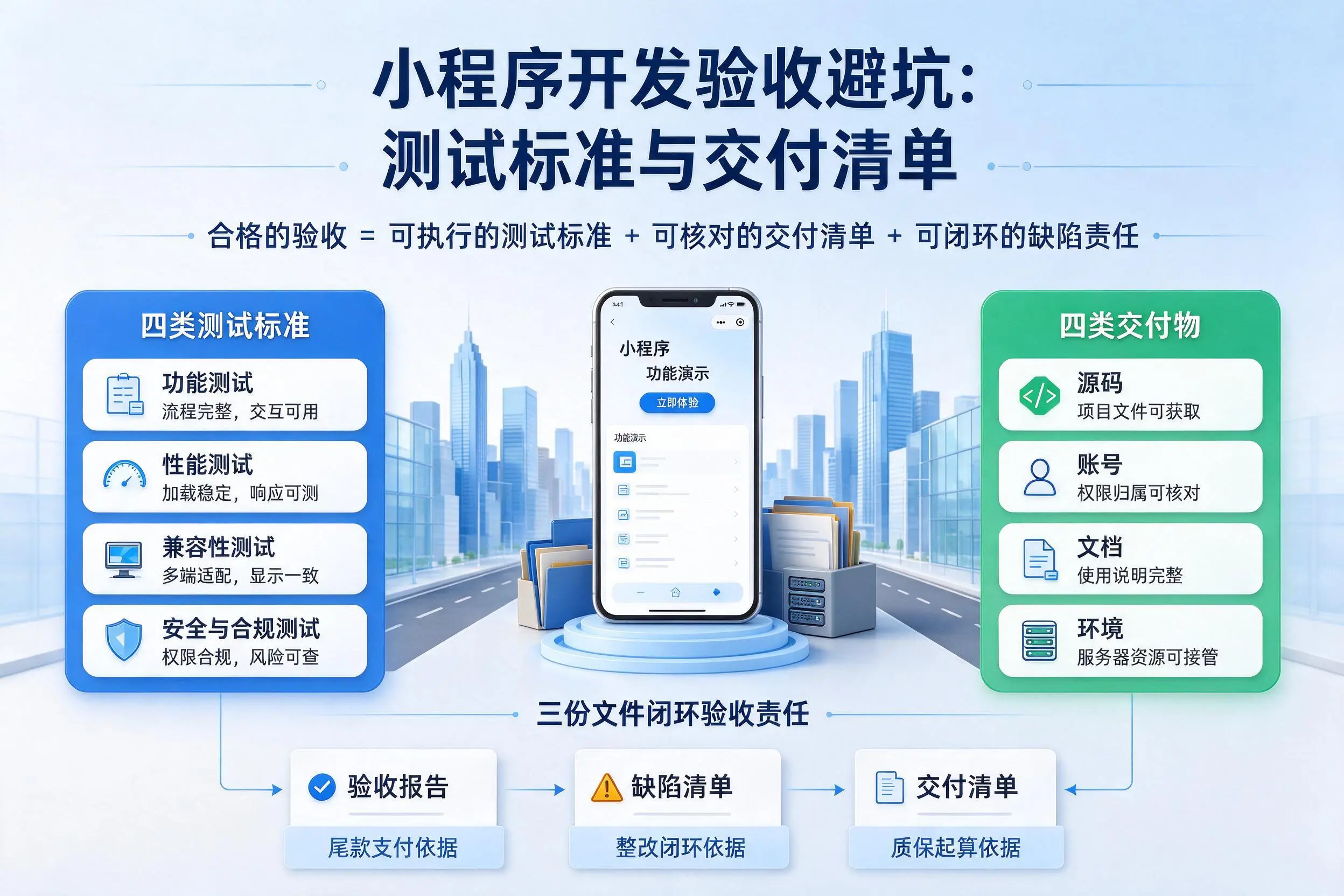 红河小程序开发验收避坑：测试标准与交付清单
