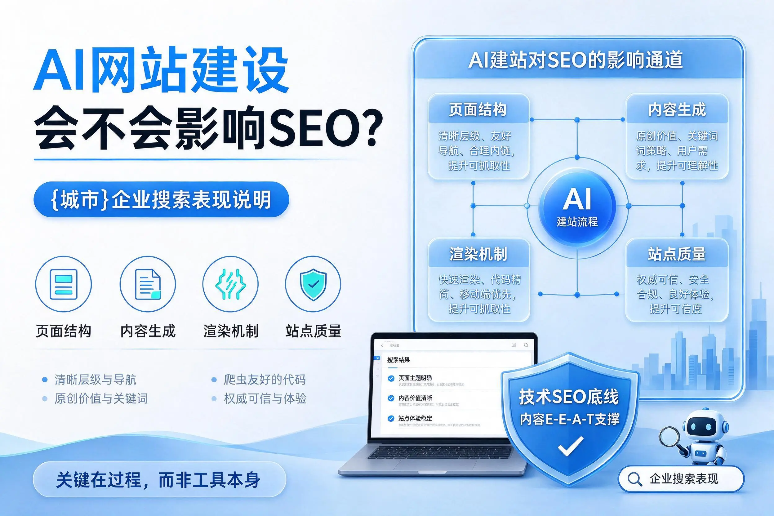 AI网站建设会不会影响SEO？红河企业搜索表现说明