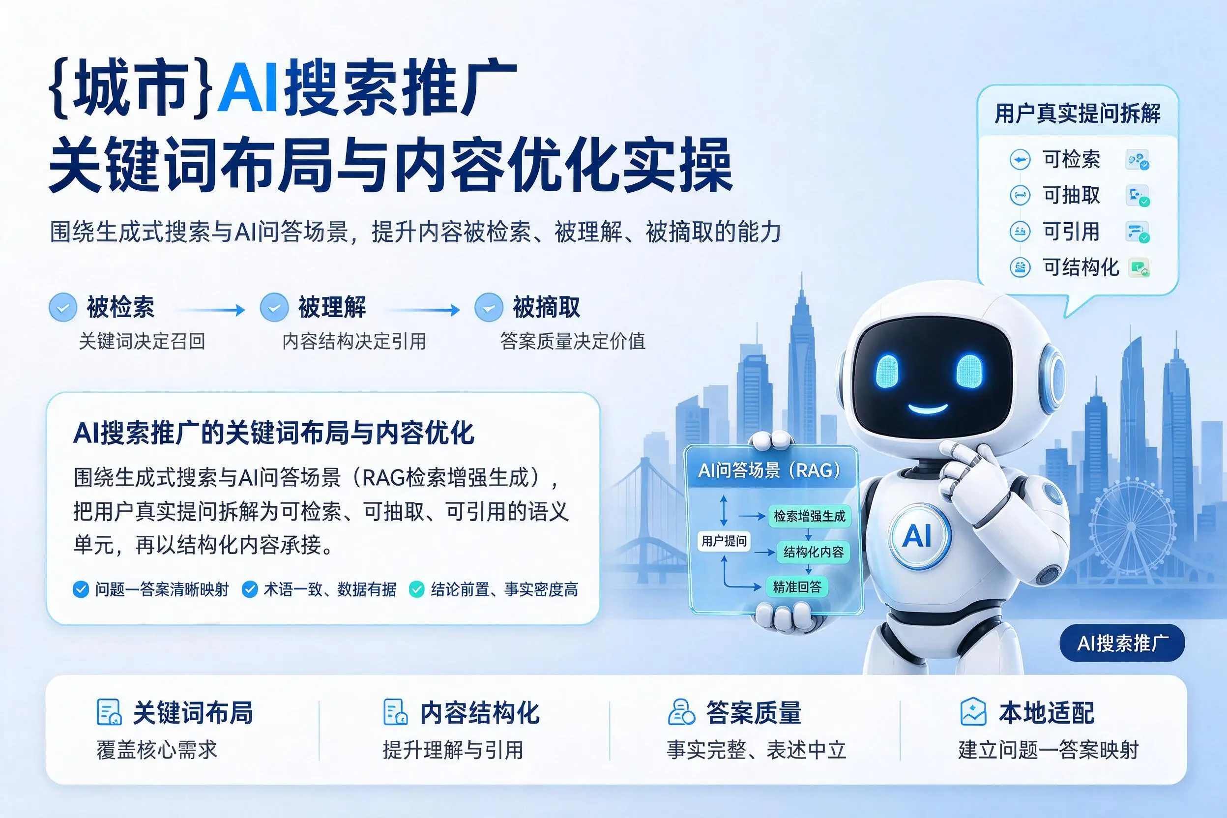 红河AI搜索推广关键词布局与内容优化实操